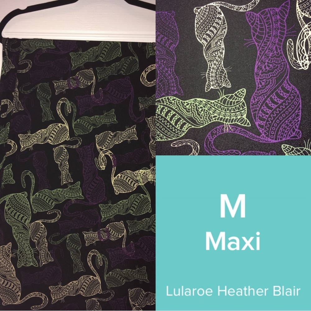 BNWT size Medium LuLaRoe Maxi Skirt